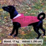 Burgundy Dog Raincoat  (XS-XXXL, 30-76 cm)