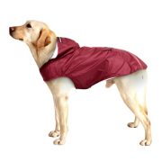 Burgundy Dog Raincoat  (XS-XXXL, 30-76 cm)