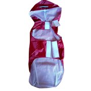 Burgundy Dog Raincoat  (XS-XXXL, 30-76 cm)