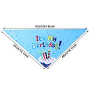 Birthday Bandana for Boy Dogs