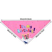 Birthday Bandana for Girl Dogs