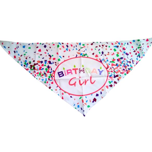 Birthday Bandana for Girl Dogs