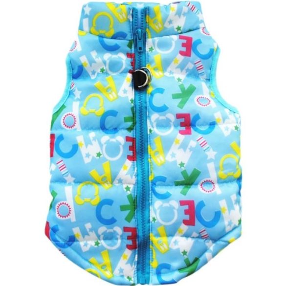 Light Blue Dog Coat (XS-S/M, 30-40 cm)