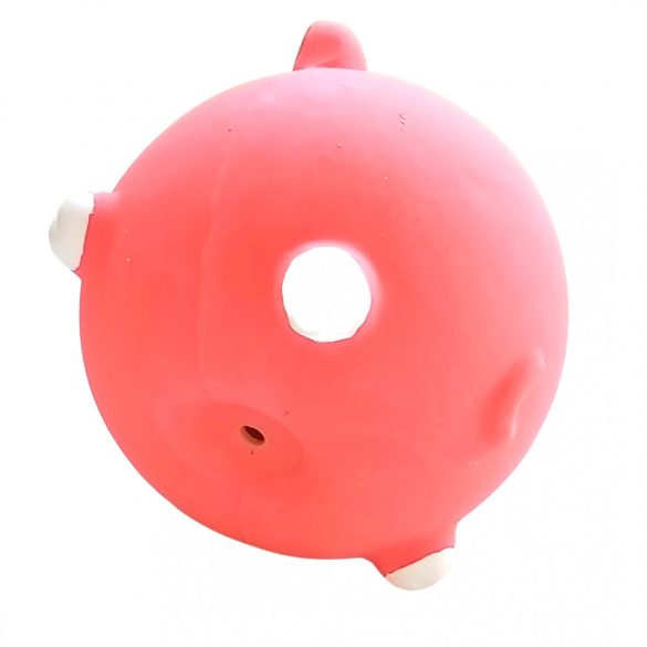 Kutya játék labda csipog puha latex rágható biztonságos röfipofa