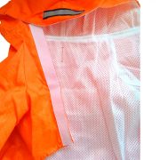 Two-legged Orange Dog Raincoat with Hoody (XS-S/M, 30-40 cm)
