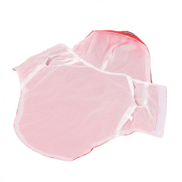 Two-legged Orange Dog Raincoat with Hoody (XS-S/M, 30-40 cm)