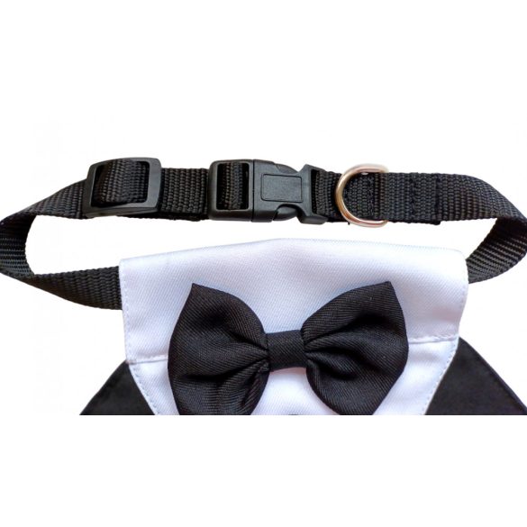 Szmoking kendő esküvőre (S-M, 25-50 cm)