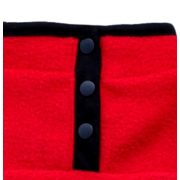 Fleece Dog Pullover Red ( XXS-S/M 26-40 cm)