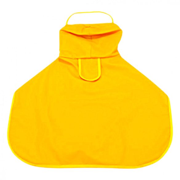 Pelerines kutya esőkabát, sárga (XXS-XL, 26-82 cm)