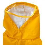 Pelerines kutya esőkabát, sárga (XXS-XL, 26-82 cm)