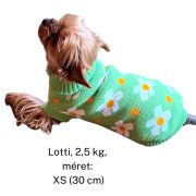 Flowers Dog Sweater (XS-S/M 30-40 cm)