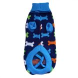 Coloured Bones Dog Sweater (XS-M 28-45 cm )