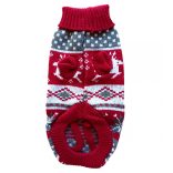 Klasszikus mintás kutya pulóver (XS-XL,  30-75 cm)