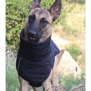 Warm Black Waterproof Dog Jacket (66-86 cm)