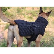 Warm Black Waterproof Dog Jacket (66-86 cm)