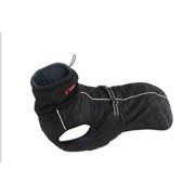 Warm Black Waterproof Dog Jacket (66-86 cm)