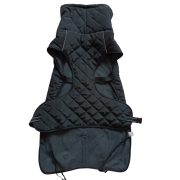 Warm Black Waterproof Dog Jacket (66-86 cm)