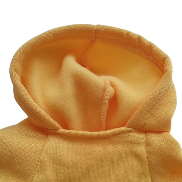 Dog Pullover Hoody Yellow (30-75 cm, XS-4XL)