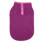 Fleece Dog Vest Purple ( XS-S/M, 30-40 cm)
