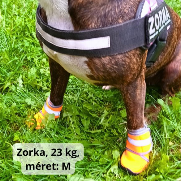 Téli kutyacipő közepes és nagy kutyáknak (XS-XXL, 6-10 cm mancshossz )