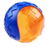 GiGwi kétszinű, rágásálló gumilabda kutyáknak