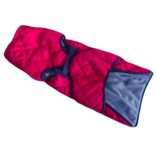 Burgundy Waterproof Dog Jacket (66-86 cm)