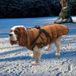 Meleg kutya kabát hámmal (XS-XL, 34-58 cm)