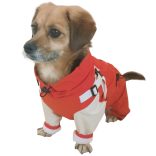 Hátán cipzáros eső overál kutyáknak (XS-M/L , 31-52cm )