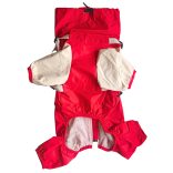 Hátán cipzáros eső overál kutyáknak (XS-M/L , 31-52cm )